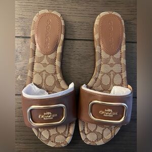 Coach Evy Signature Sandals